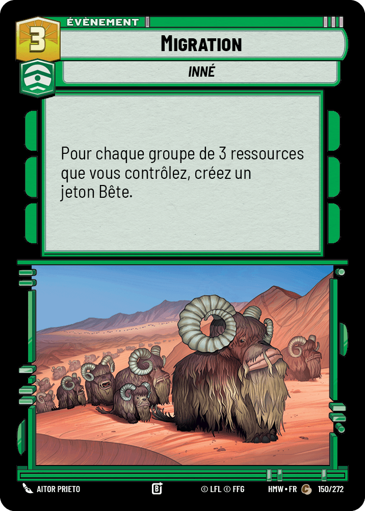 Migration - HMW-150 - Standard - recto Français