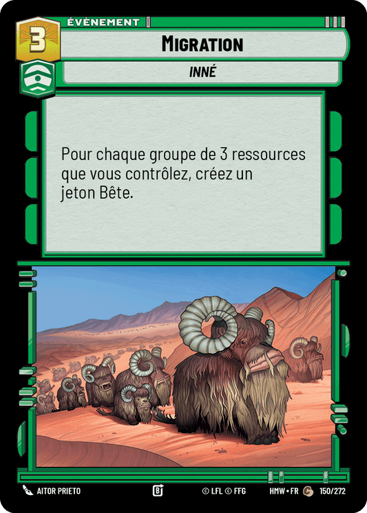 Migration - HMW-150 - Standard - recto Français