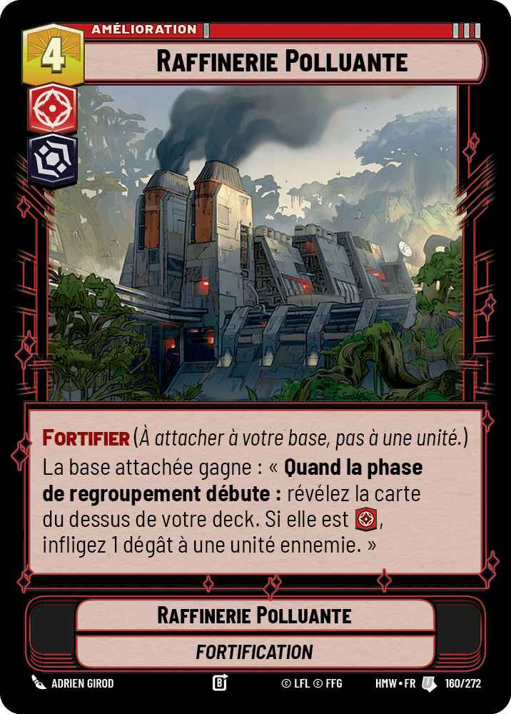Raffinerie Polluante - HMW-160 - Standard - recto Français