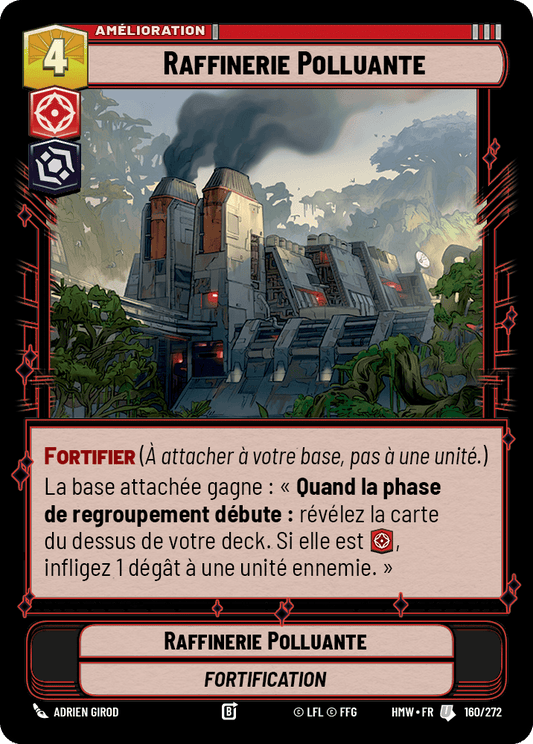 Raffinerie Polluante - HMW-160 - Standard - recto Français