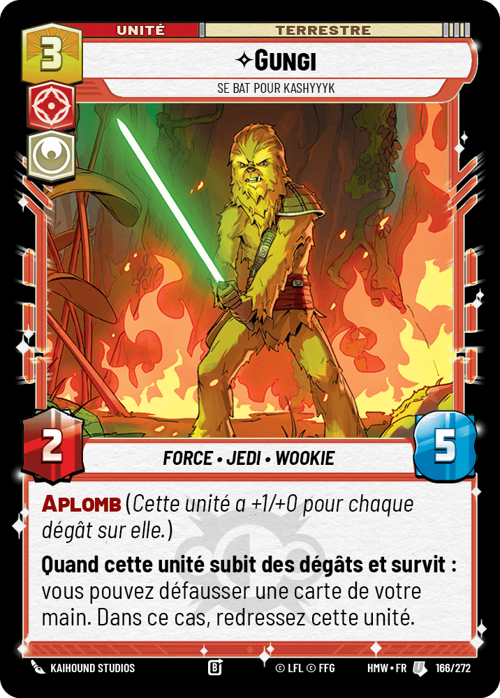 Gungi, Se Bat Pour Kashyyyk - HMW-166 - Standard - recto Français