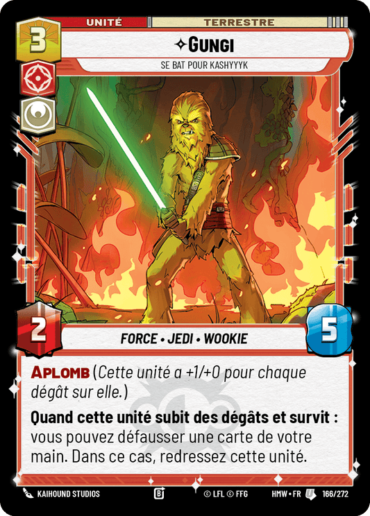 Gungi, Se Bat Pour Kashyyyk - HMW-166 - Standard - recto Français