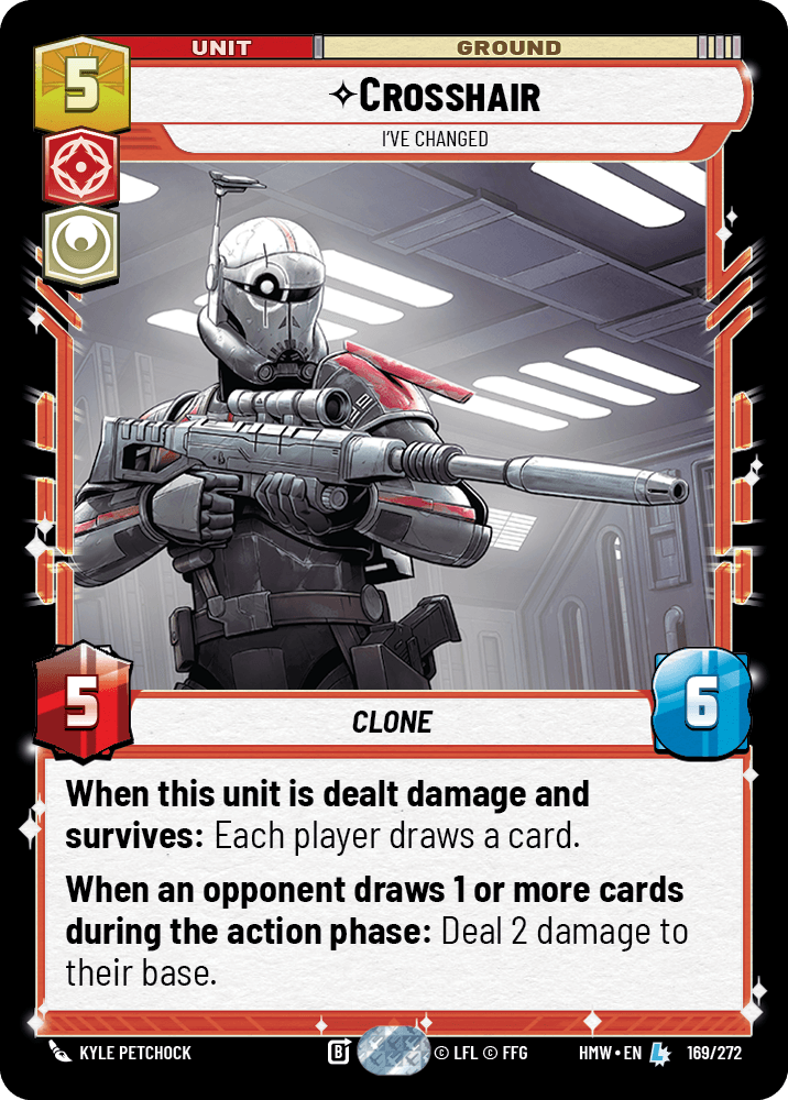 Crosshair, J'Ai Changé - HMW-169 - Standard - recto Anglais
