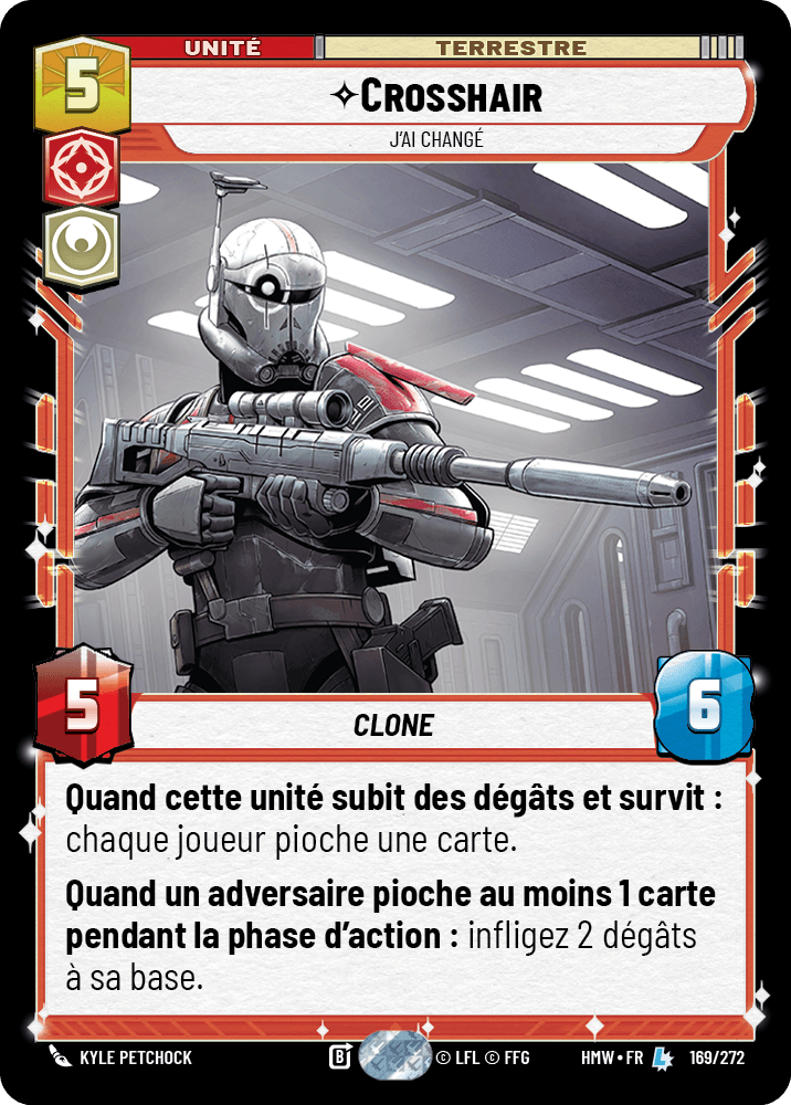 Crosshair, J'Ai Changé - HMW-169 - Standard - recto Français