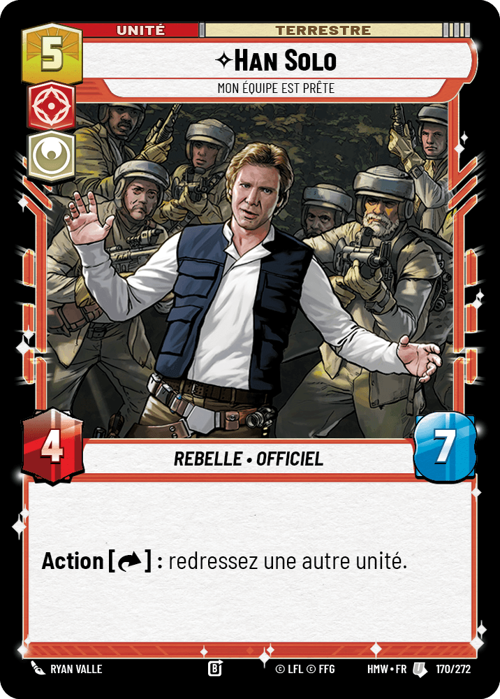 Han Solo, Mon Équipe Est Prête - HMW-170 - Standard - recto Français