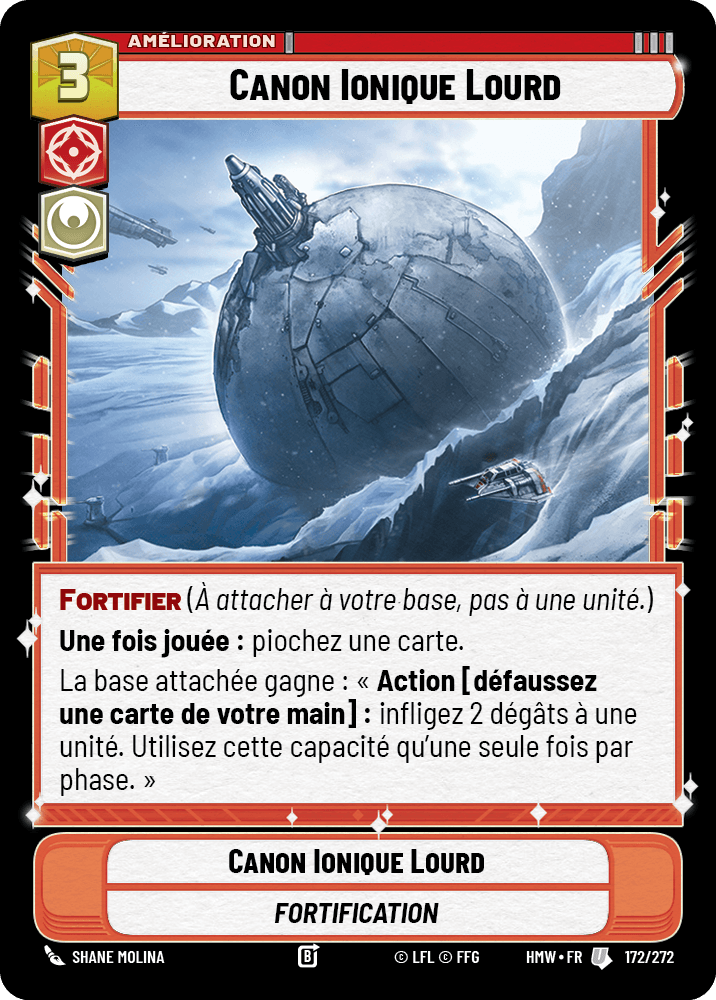 Canon Ionique Lourd - HMW-172 - Standard - recto Français