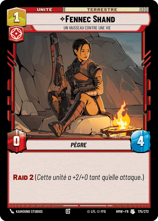 Fennec Shand, Un Vaisseau Contre Une Vie - HMW-175 - Standard - recto Français