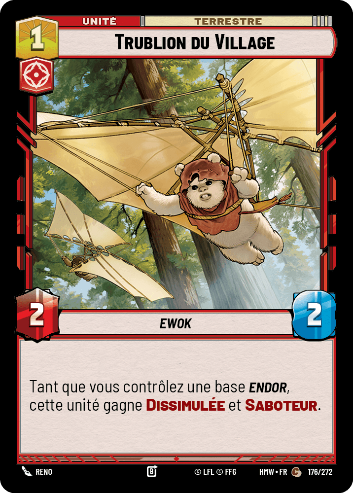 Trublion du Village - HMW-176 - Standard - recto Français