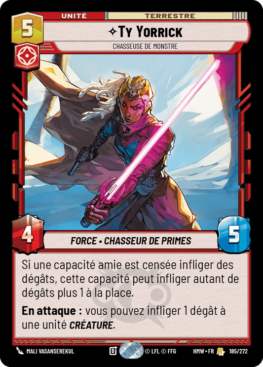 Ty Yorrick, Chasseuse De Monstre - HMW-185 - Standard - recto Français