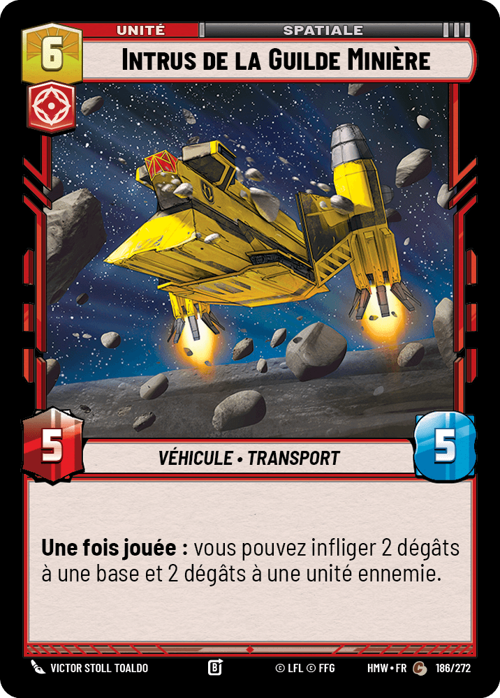 Intrus de la Guilde Minière - HMW-186 - Standard - recto Français