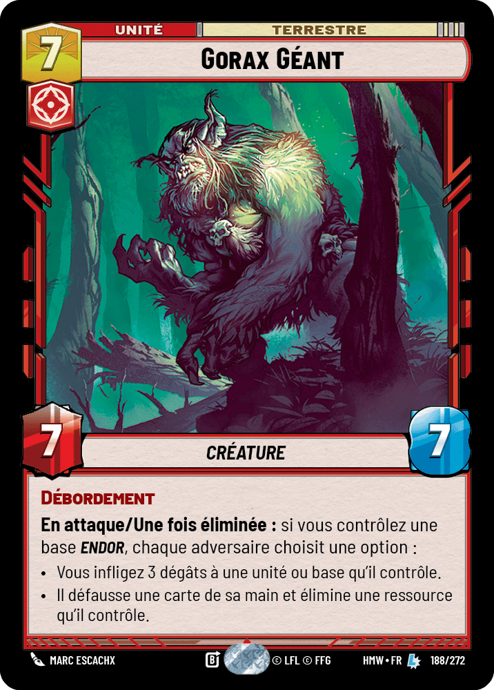 Gorax Géant - HMW-188 - Standard - recto Français