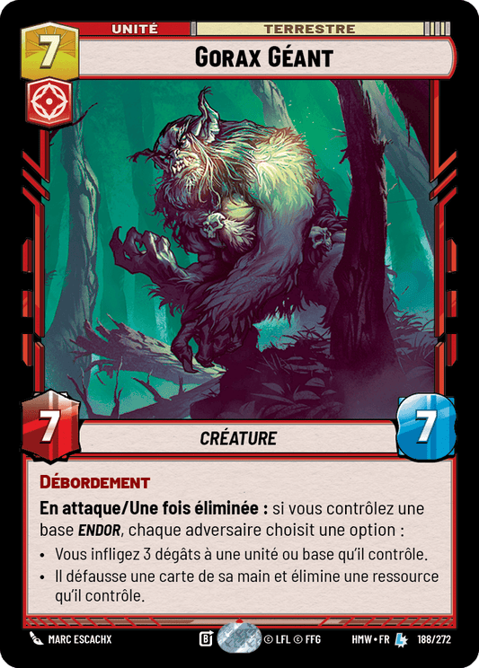 Gorax Géant - HMW-188 - Standard - recto Français