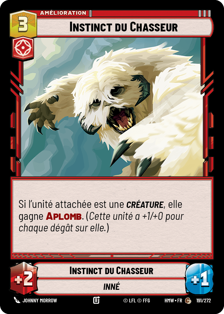 Instinct du Chasseur - HMW-191 - Standard - recto Français