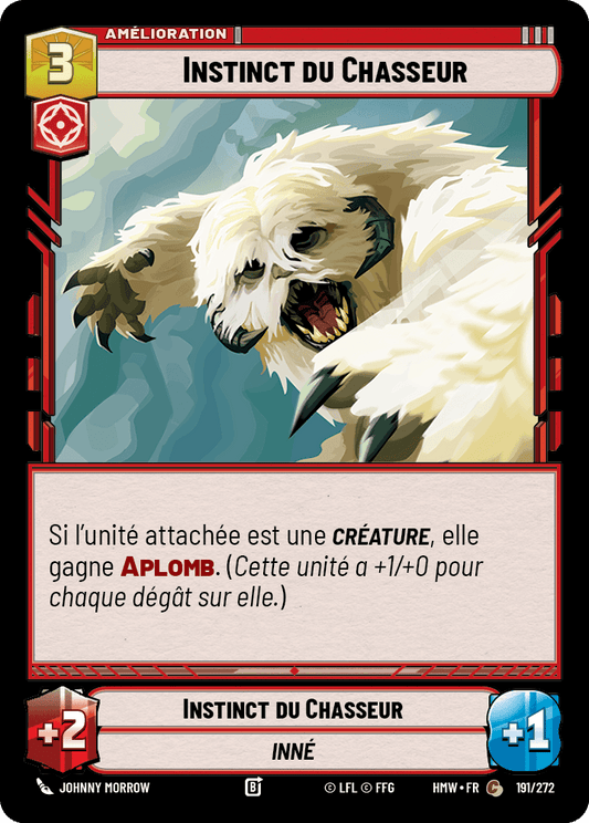Instinct du Chasseur - HMW-191 - Standard - recto Français
