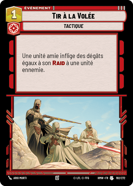 Tir à la Volée - HMW-192 - Standard - recto Français