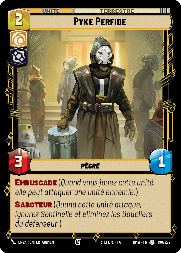 Pyke Perfide - HMW-198 - Standard - recto Français