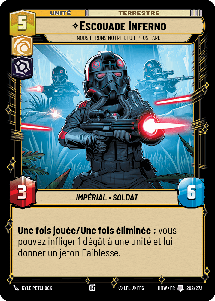 Escouade Inferno, Nous Ferons Notre Deuil Plus Tard - HMW-202 - Standard - recto Français