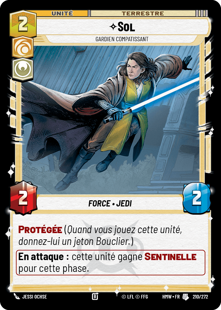 Sol, Gardien Compatissant - HMW-210 - Standard - recto Français