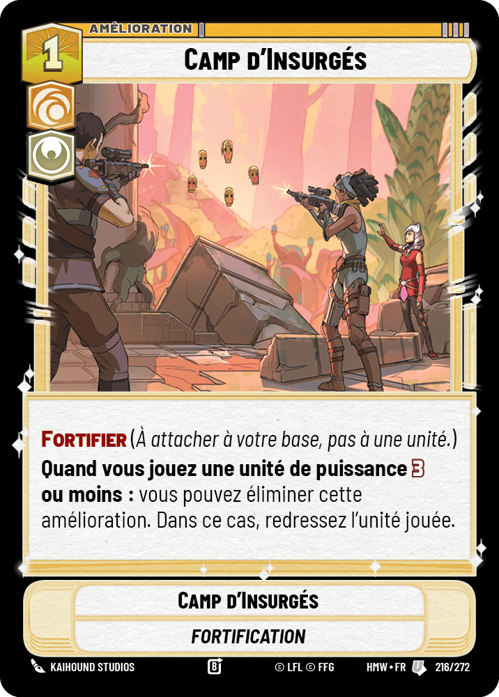 Camp d'Insurgés - HMW-216 - Standard - recto Français
