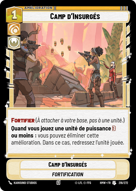 Camp d'Insurgés - HMW-216 - Standard - recto Français