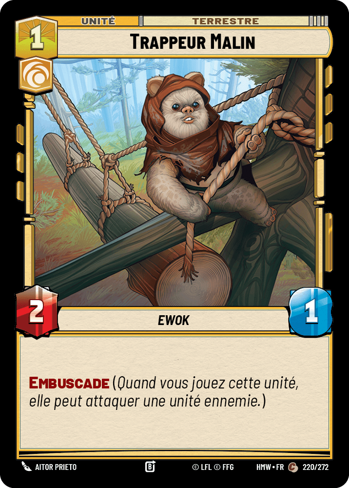 Trappeur Malin - HMW-220 - Standard - recto Français
