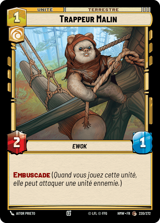Trappeur Malin - HMW-220 - Standard - recto Français