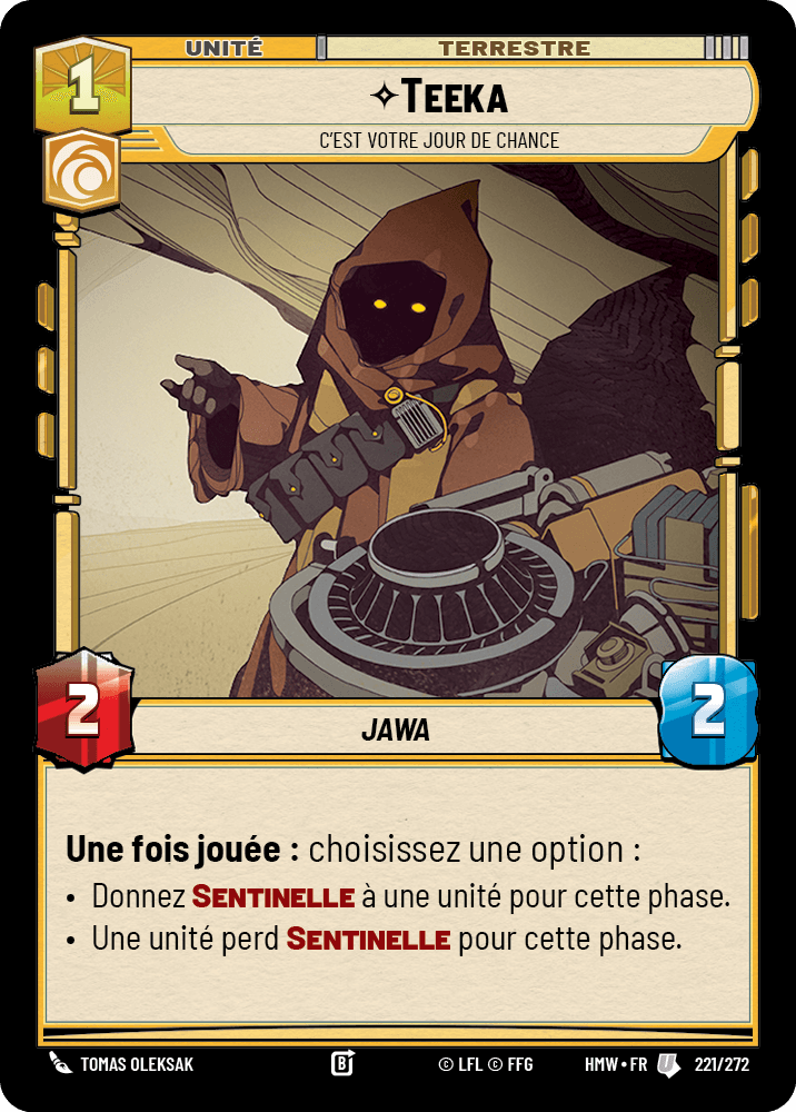 Teeka, C'Est Votre Jour De Chance - HMW-221 - Standard - recto Français