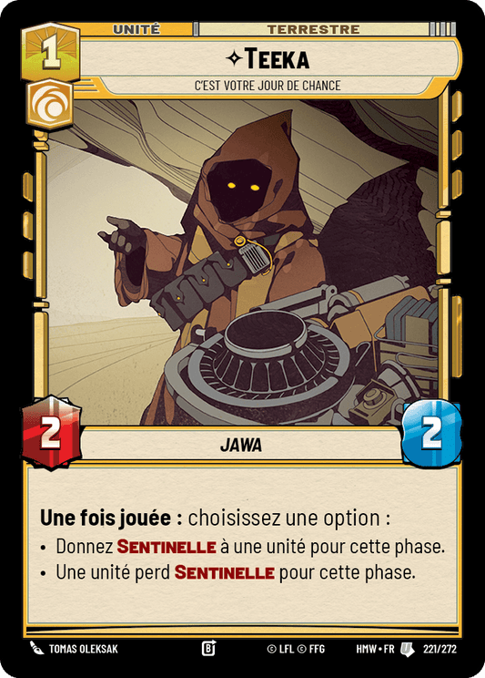 Teeka, C'Est Votre Jour De Chance - HMW-221 - Standard - recto Français