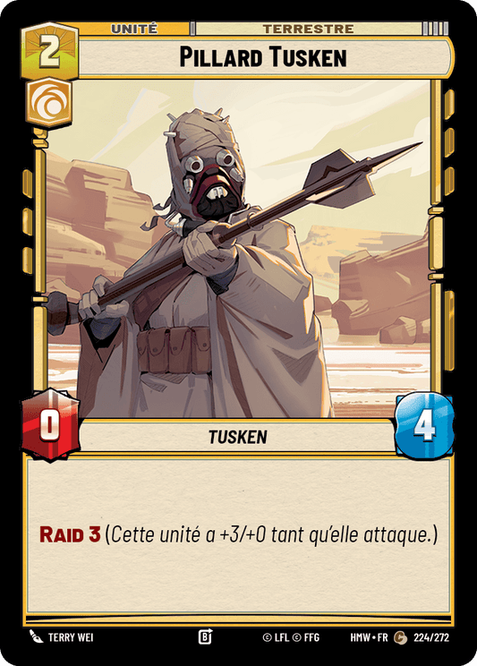 Pillard Tusken - HMW-224 - Standard - recto Français