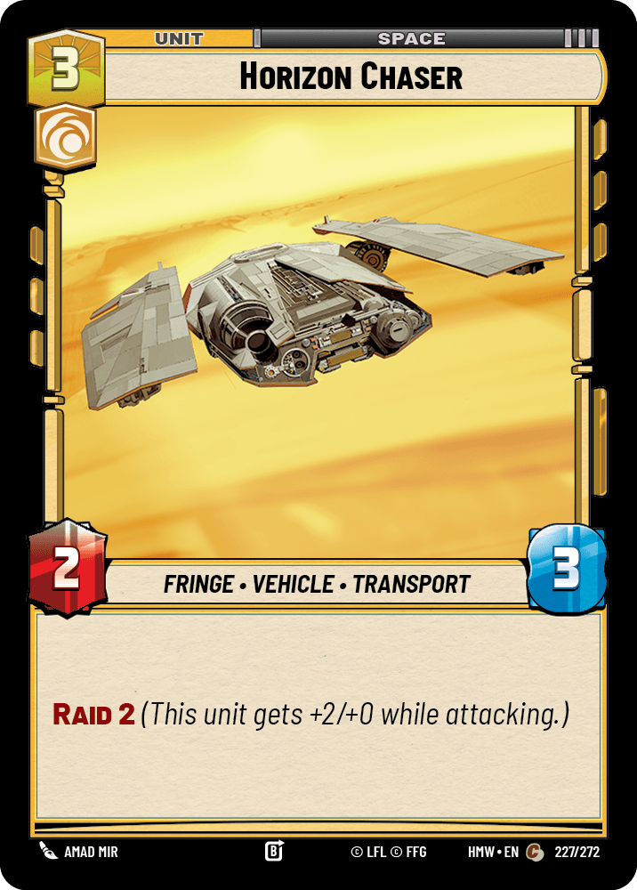 Chasseur d'Horizon - HMW-227 - Standard - recto Anglais