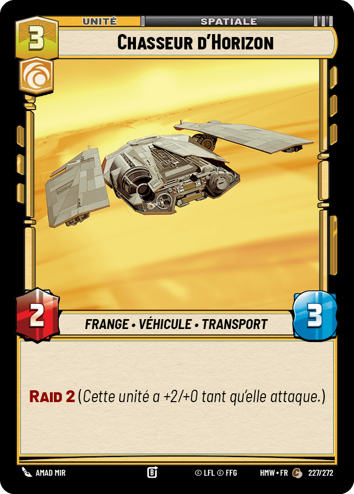 Chasseur d'Horizon - HMW-227 - Standard - recto Français