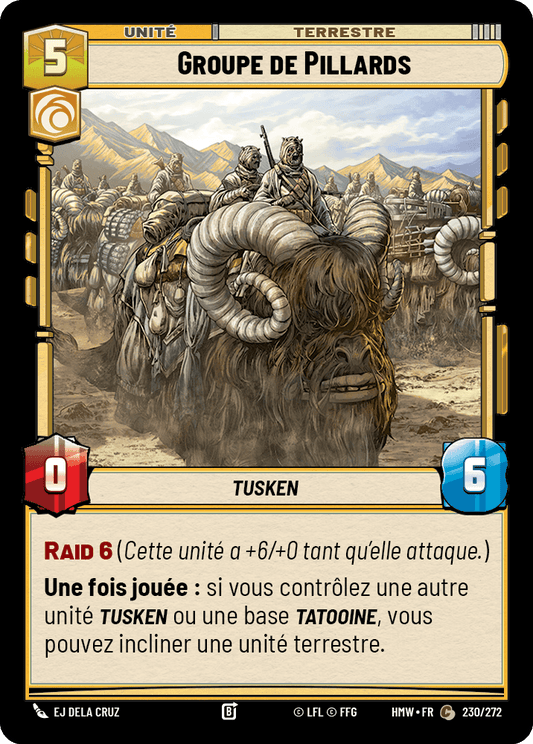 Groupe de Pillards - HMW-230 - Standard - recto Français