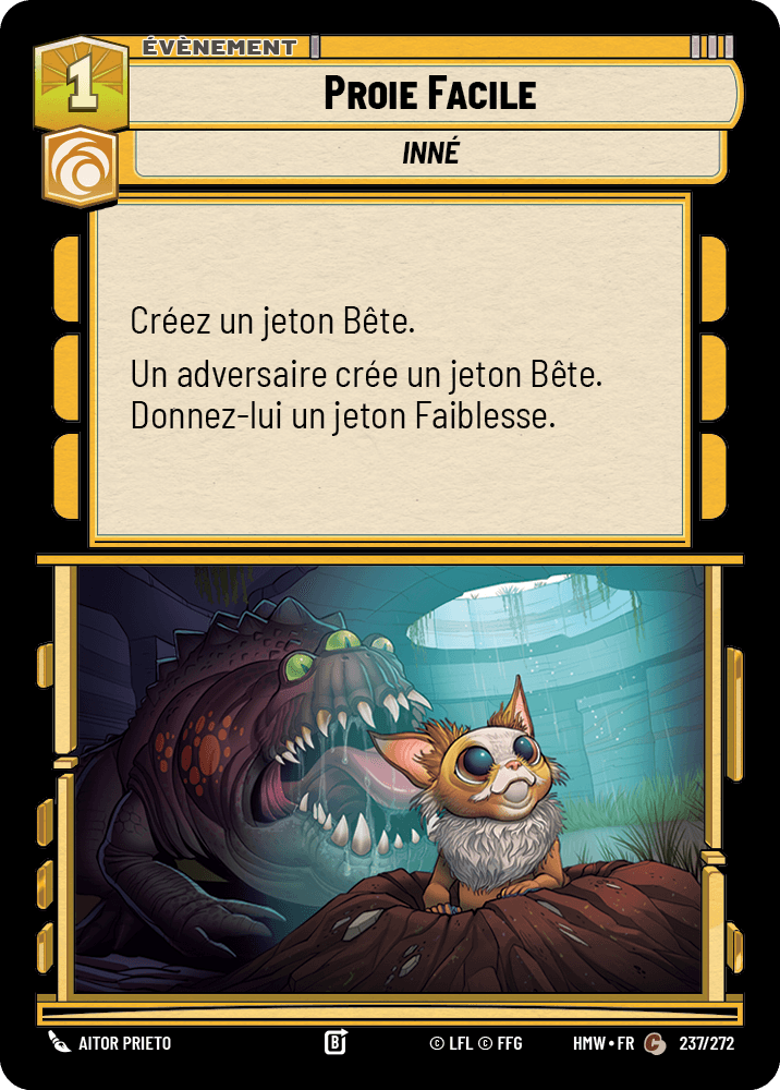 Proie Facile - HMW-237 - Standard - recto Français