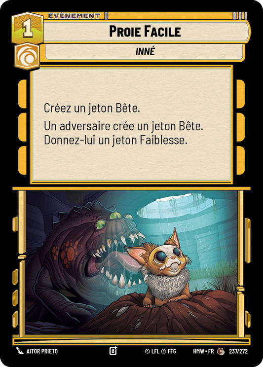Proie Facile - HMW-237 - Standard - recto Français