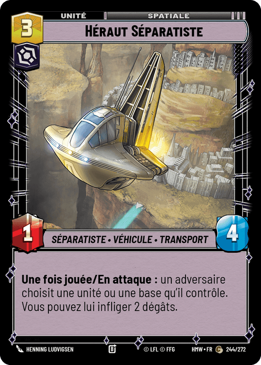 Héraut Séparatiste - HMW-244 - Standard - recto Français