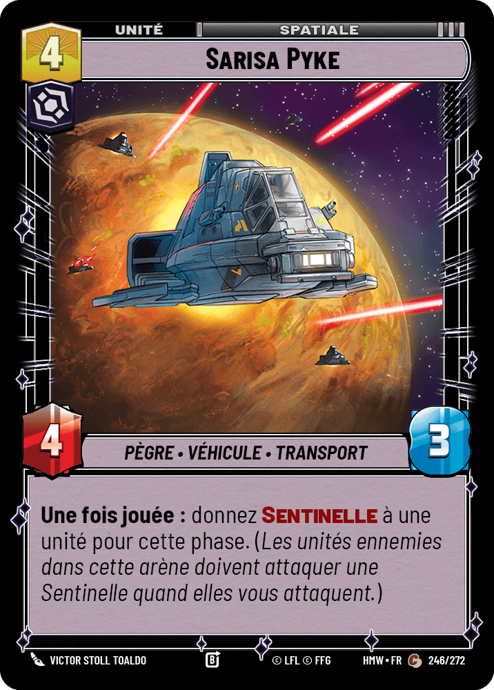 Sarisa Pyke - HMW-246 - Standard - recto Français