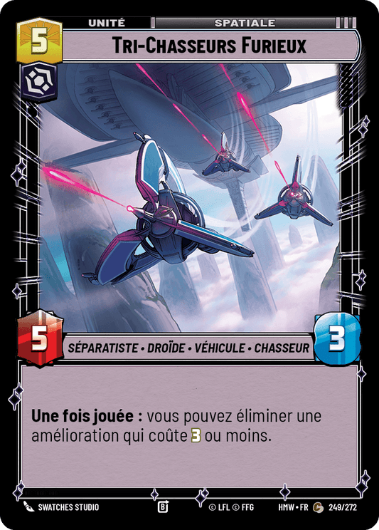 Tri-Chasseurs Furieux - HMW-249 - Standard - recto Français