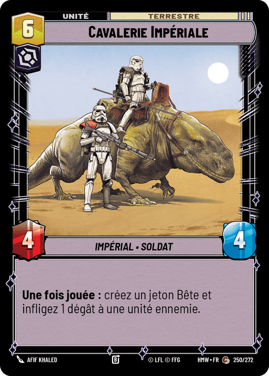 Cavalerie Impériale - HMW-250 - Standard - recto Français