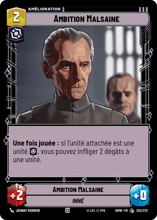 Ambition Malsaine - HMW-252 - Standard - recto Français