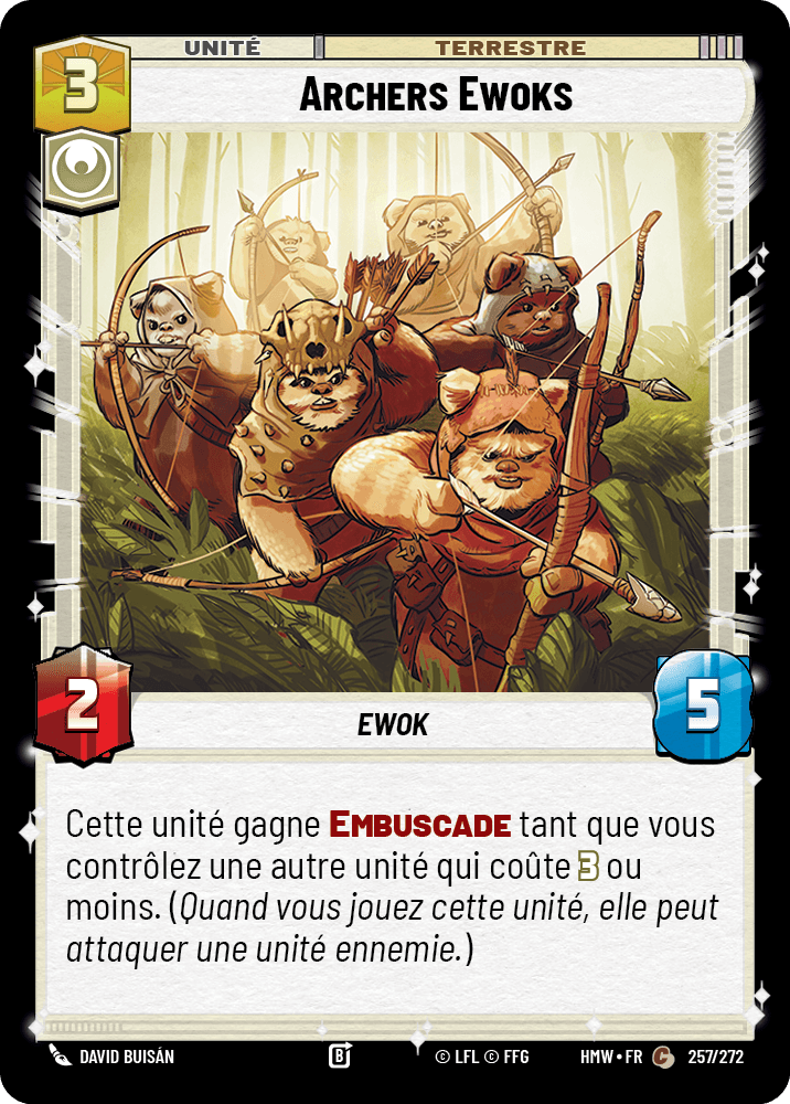 Archers Ewoks - HMW-257 - Standard - recto Français