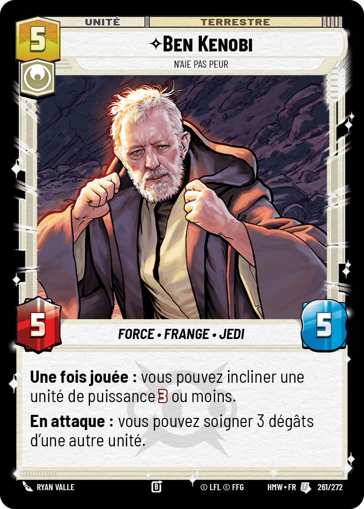 Ben Kenobi, N'Aie Pas Peur - HMW-261 - Standard - recto Français