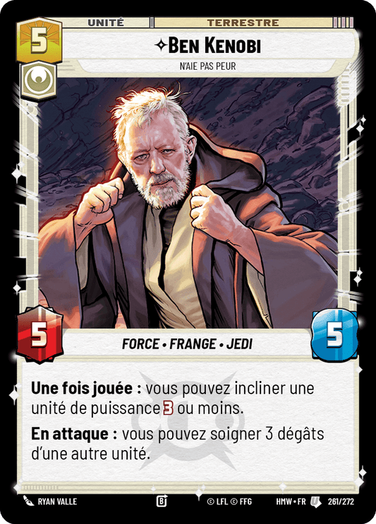 Ben Kenobi, N'Aie Pas Peur - HMW-261 - Standard - recto Français