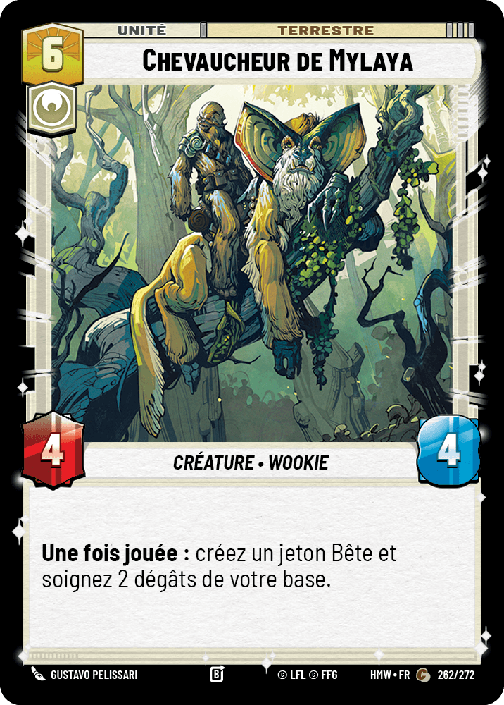 Chevaucheur de Mylaya - HMW-262 - Standard - recto Français