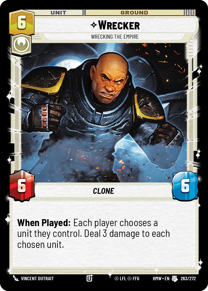 Wrecker, Démolit L'Empire - HMW-263 - Standard - recto Anglais
