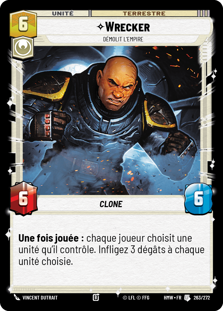 Wrecker, Démolit L'Empire - HMW-263 - Standard - recto Français