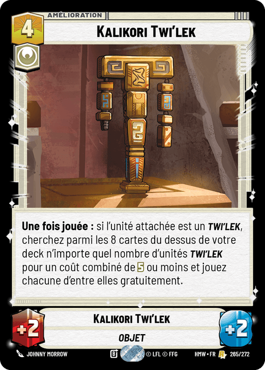 Kalikori Twi'lek - HMW-265 - Standard - recto Français
