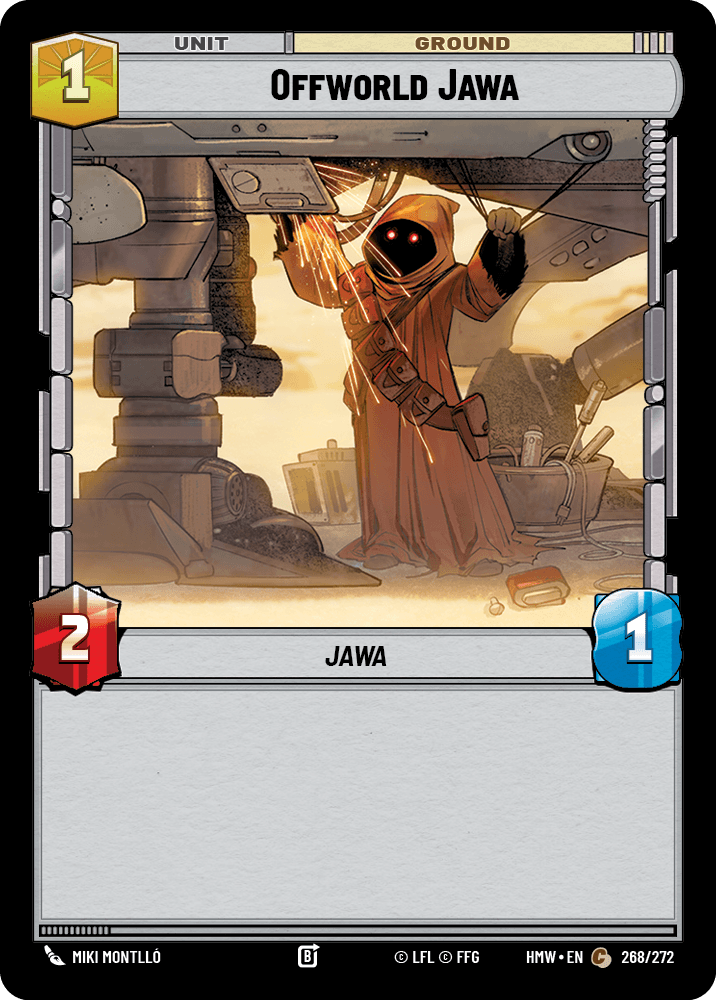 Jawa Expatrié - HMW-268 - Standard - recto Anglais