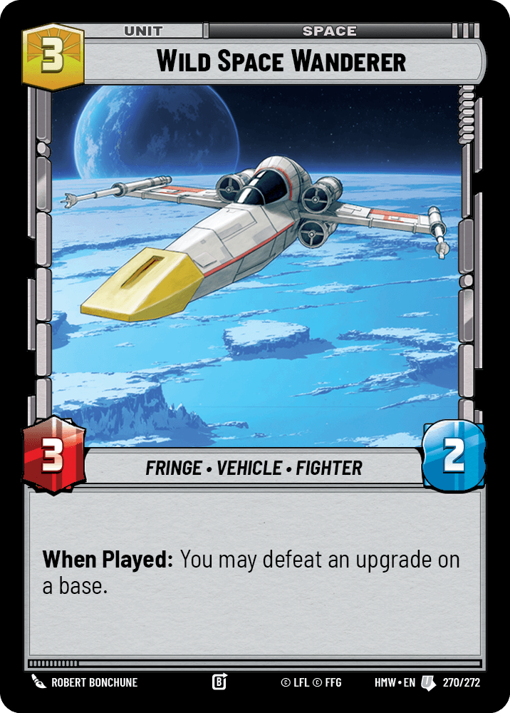 Explorateur de l'Espace Sauvage - HMW-270 - Standard - recto Anglais