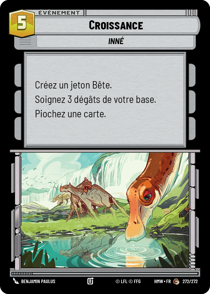 Croissance - HMW-272 - Standard - recto Français