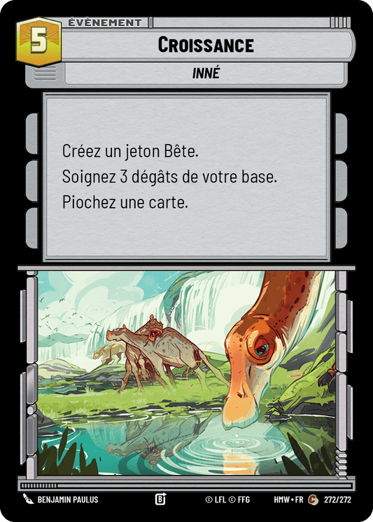 Croissance - HMW-272 - Standard - recto Français